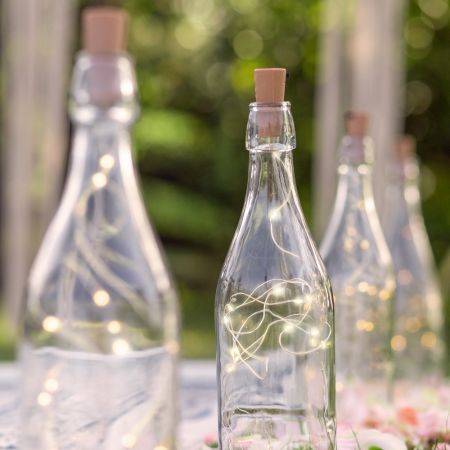 Lumières LED avec bouchon...