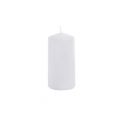Petite bougie cylindrique blanche - 6 cm