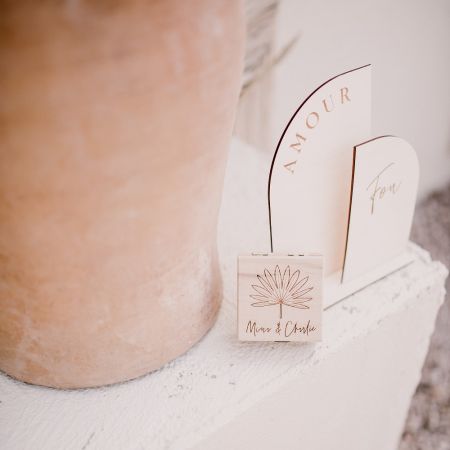 Boîte alliances carrée...