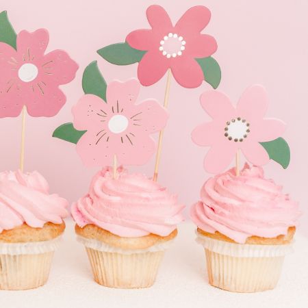 8 Cake toppers de gâteau...