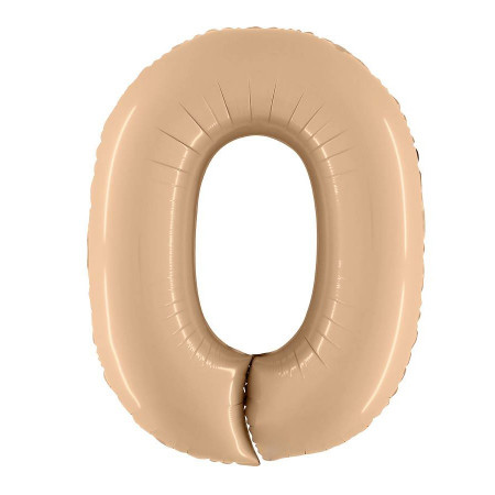 Ballon chiffre "désert" -...