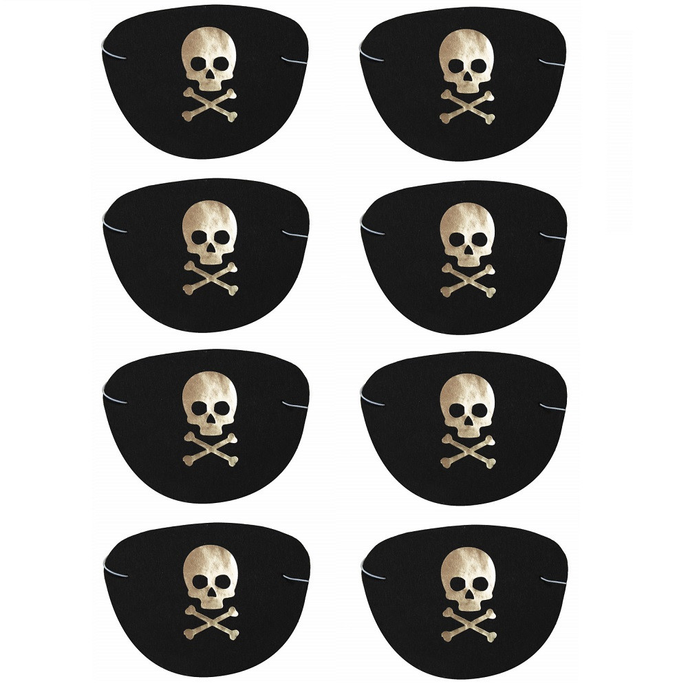 8 cache-œil de pirate