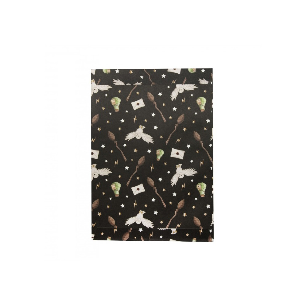 8 sachets en papier "école des sorciers"