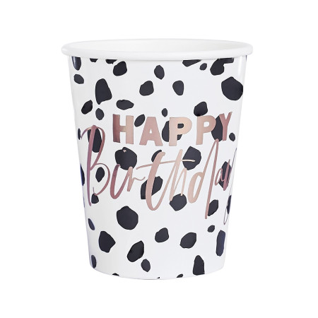 10 gobelets "dalmatien"