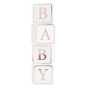Cubes géants en carton "BABY" - 94 cm