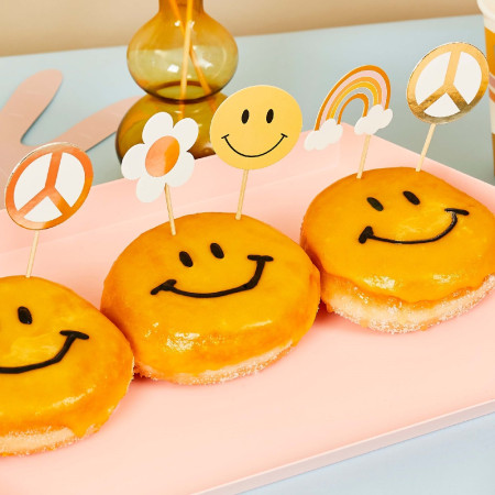 12 pics à gâteaux "Peace...