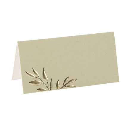 10 marque-places "sauge...