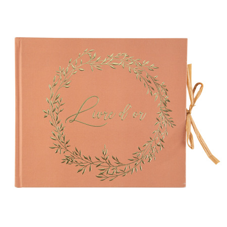 Livre d'or "terracotta...