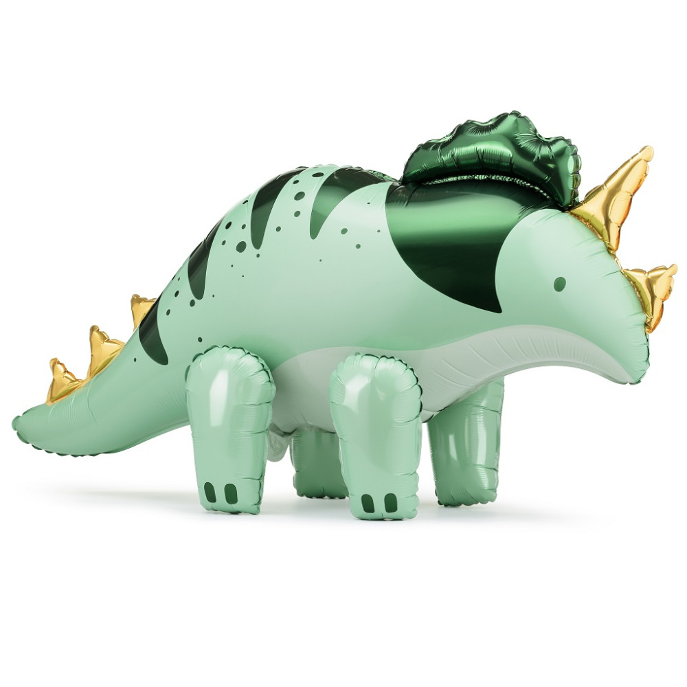 Ballon mylar Triceratops - vert