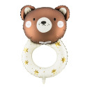 Ballon mylar Hochet Ours