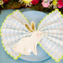 20 Serviettes de table Lapin
