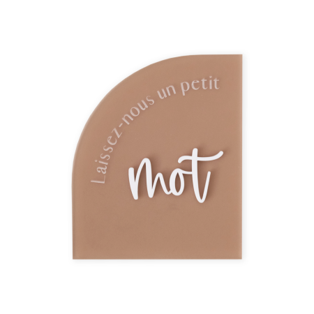 Panneau demi-arche...