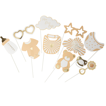 11 accessoires photobooth...