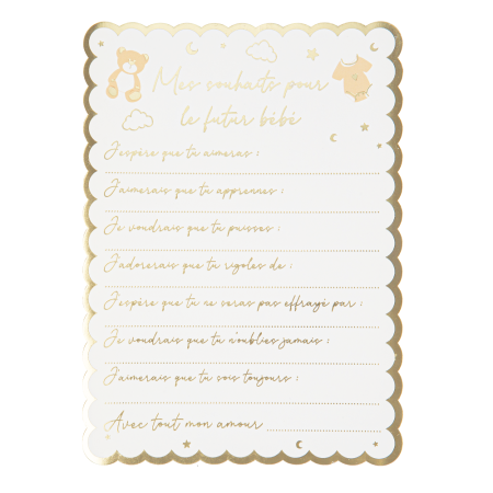 10 cartes souhaits pour...