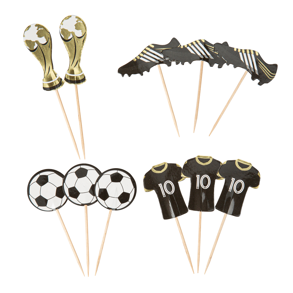 12 pics à gâteaux "football"