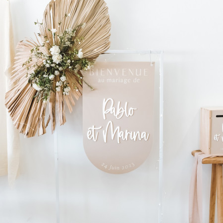 Panneau en plexiglas...