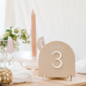 Numéro de table arche "Sand"