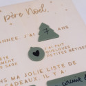 Grande pancarte personnalisable à remplir "Lettre au Père Noël"