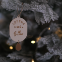 Décoration de sapin personnalisable "pampille"