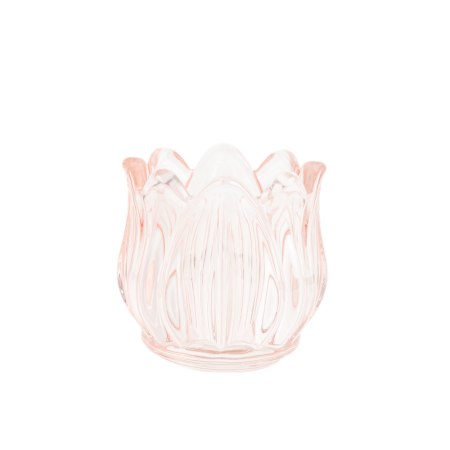 Vase ou bougeoir rose...