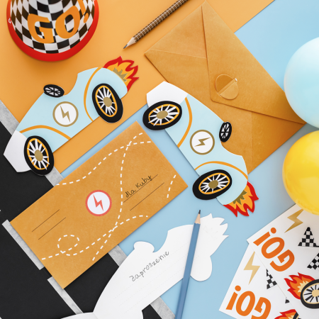 6 Invitations Voiture