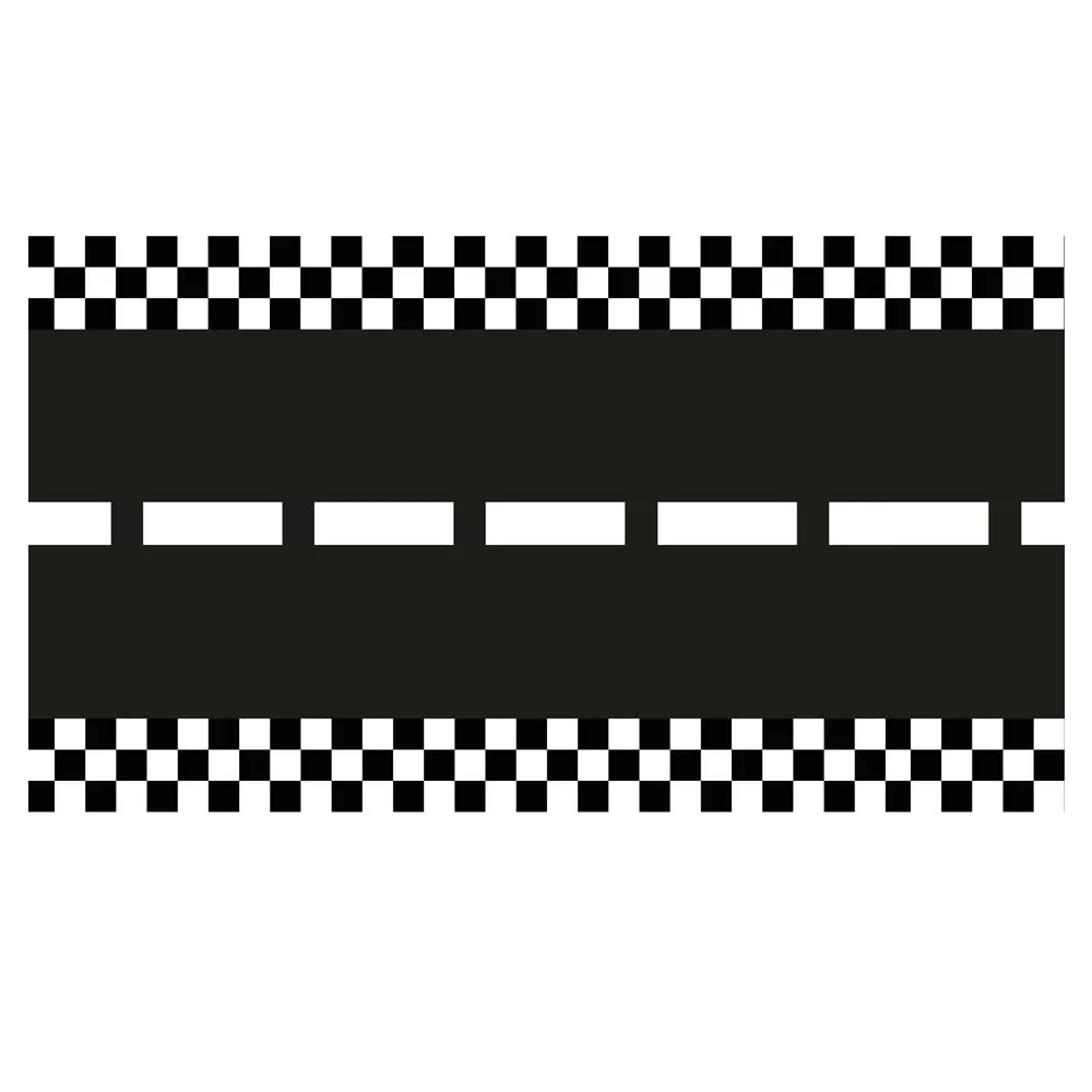 Chemin de table non -tissé ''Circuit de course"