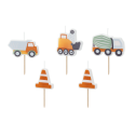 5 Bougies travaux routiers