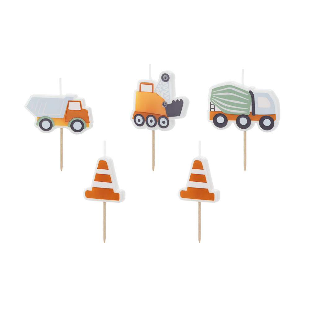 5 Bougies travaux routiers