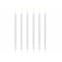12 Bougies unies - blanches