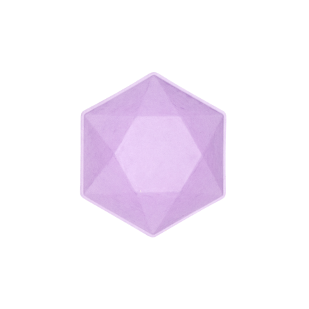 6 bols hexagonaux...