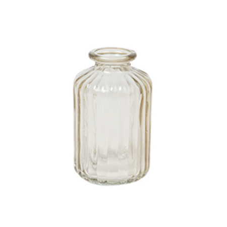 Vase en verre strié "sable"...