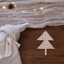 Marque place personnalisable "sapin de noël"