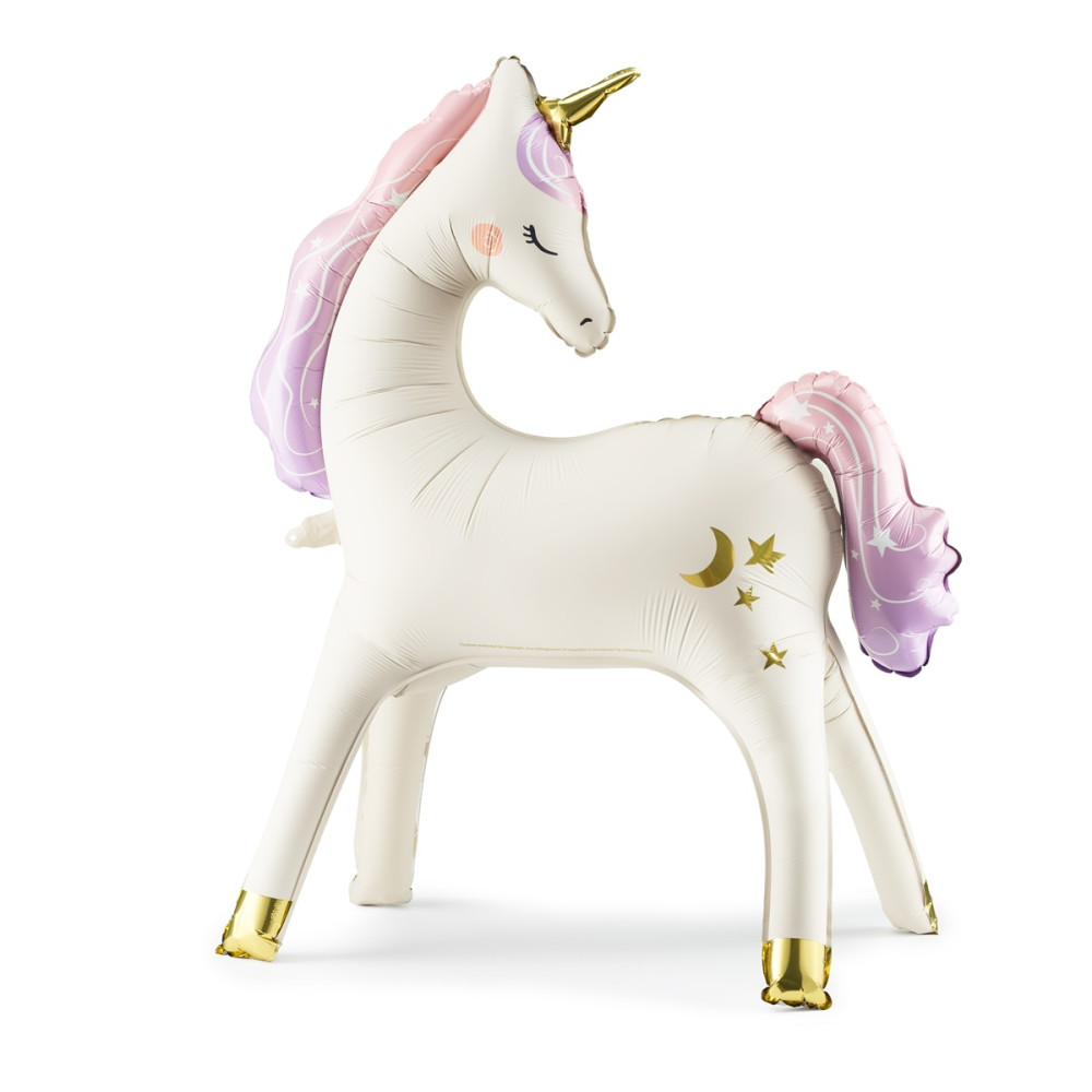 Ballon licorne autoportant