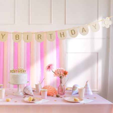 Bannière en feutre - Happy...