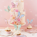 9 Cake topper papillons