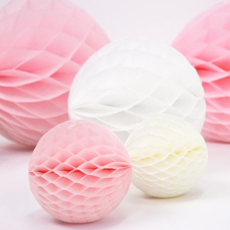 Boule de papier alvéolé-...