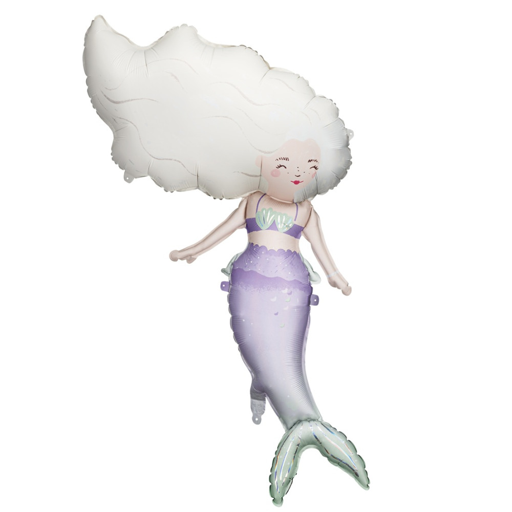 Ballon mylar Sirène