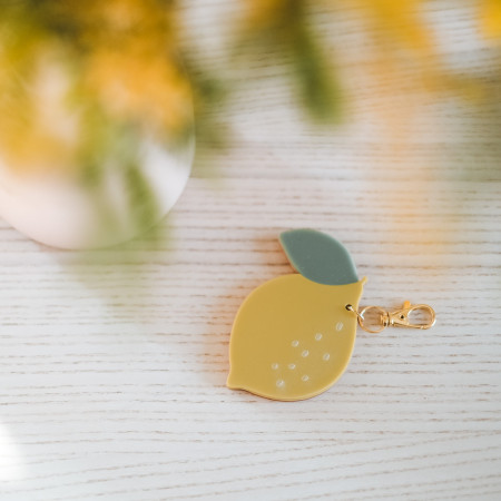 Porte-clés citron "Le...