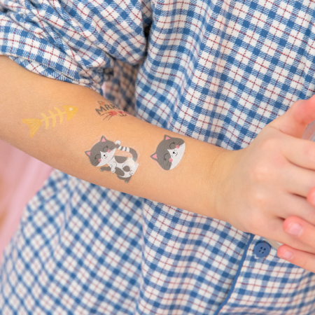 Tatouages temporaires "Chat"