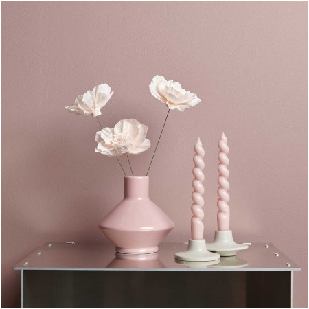 3 fleurs papier crépon...