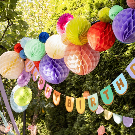 Bannière "Happy Birthday" -...