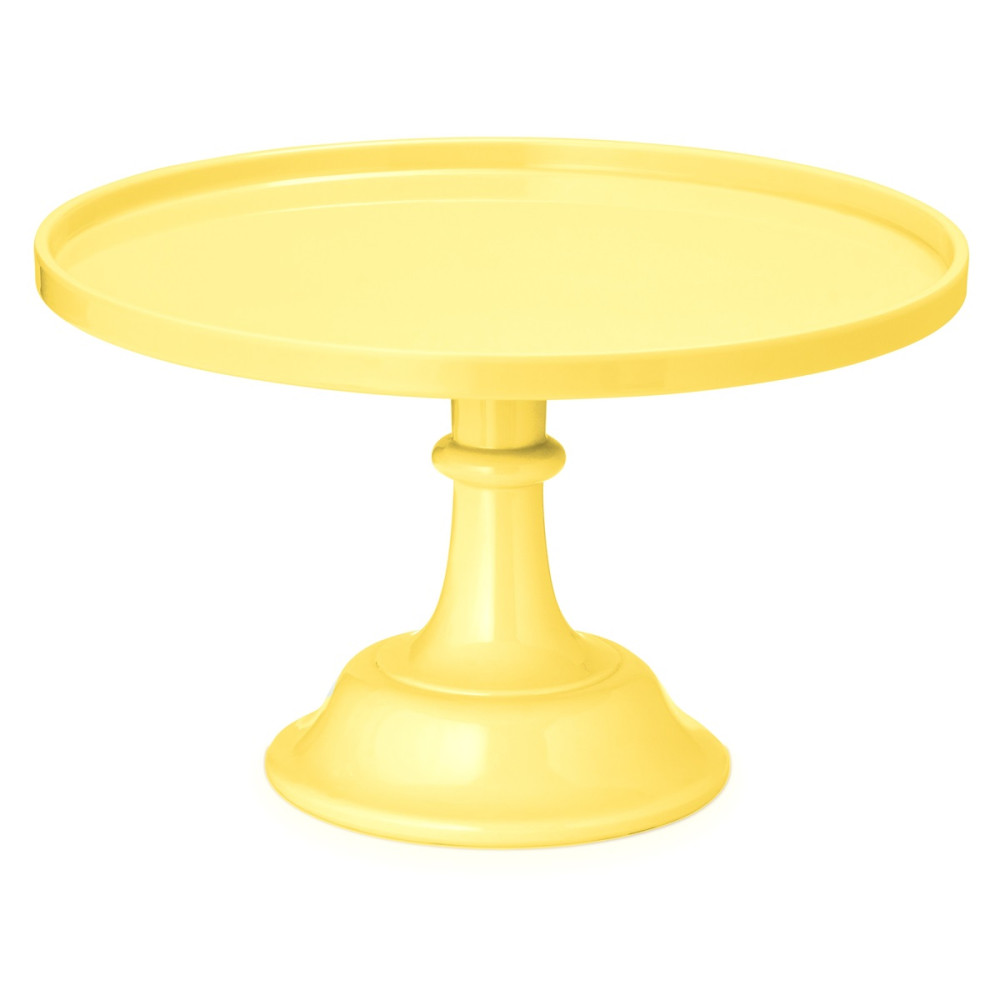 Plat à gâteau - jaune