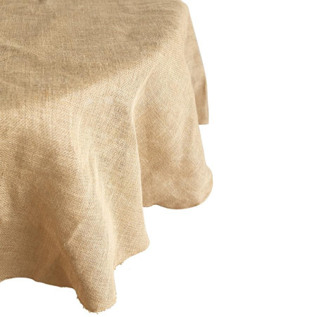 Nappe ronde en toile de...