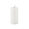 Bougie LED cylindrique "blanc" - 15 cm