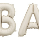 Ballon mylar Baby - beige
