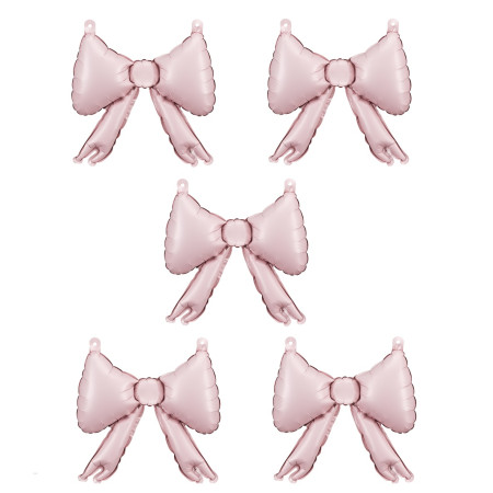 5 Ballons mylar nœuds pour...