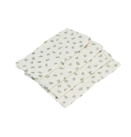 4 serviettes en gaze de...