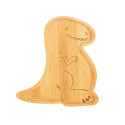 Assiette en bambou "dinosaure" - 21 cm