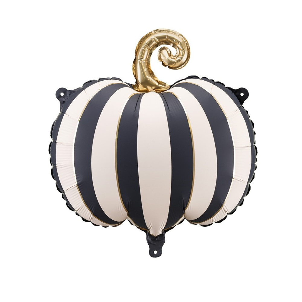Ballon mylar "Citrouille B&W Halloween" - 40 cm
