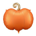 Grand ballon mylar "Citrouille orange Halloween" - 62 cm